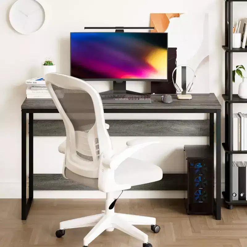 Scrivania da computer da 52 pollici con telaio in metallo
