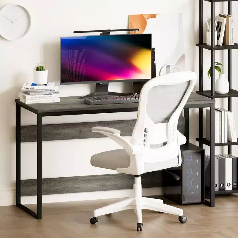 Scrivania da computer da 52 pollici con telaio in metallo
