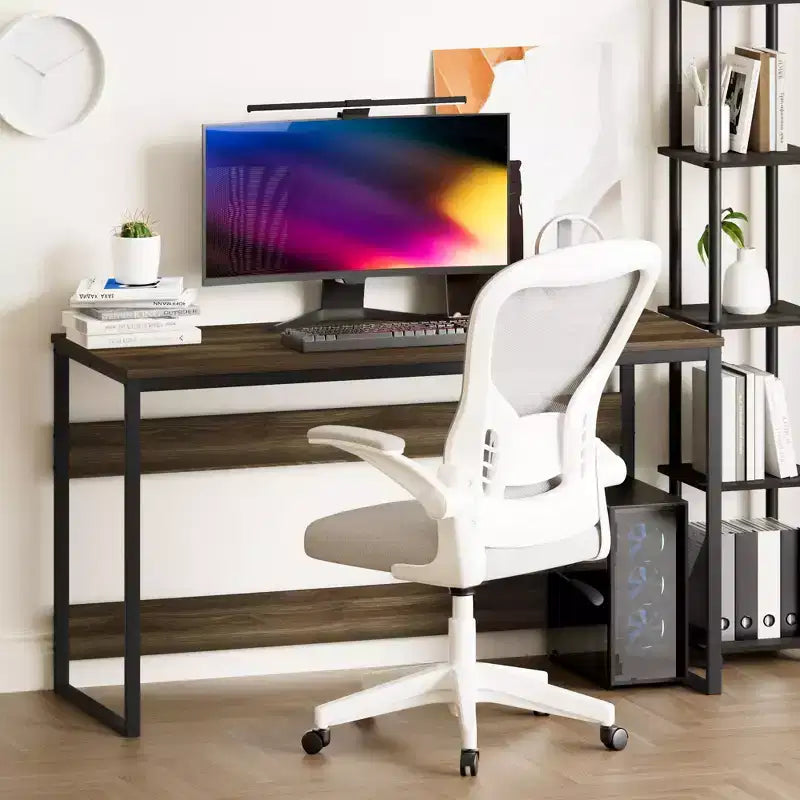 Scrivania da computer da 52 pollici con telaio in metallo