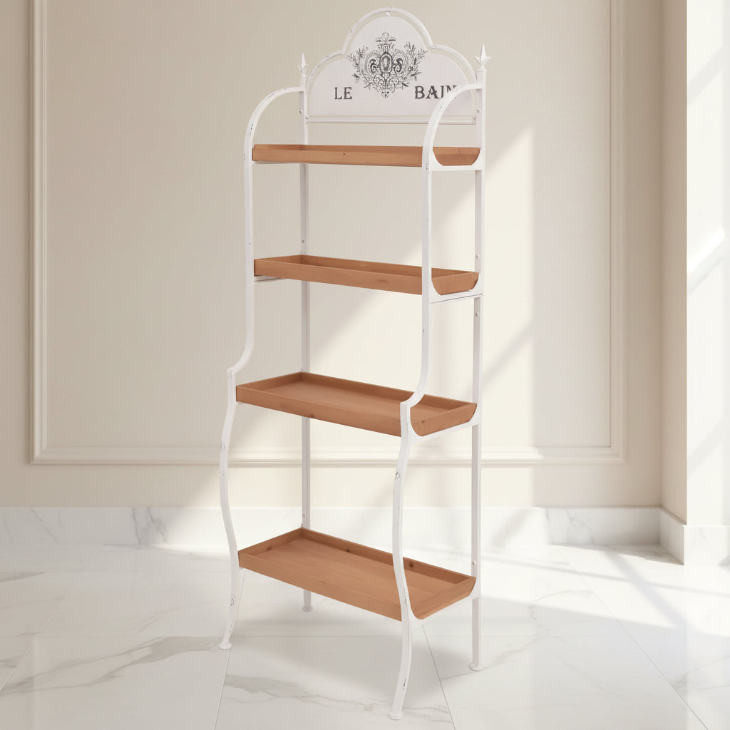 vidaXL Freestanding Shelving Unit 23.2x13.8x66.1