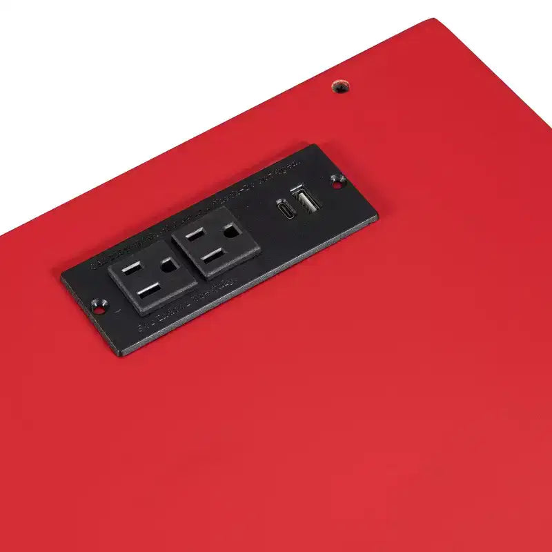 Letto a soppalco da gaming Full Size con scrivania, luci a LED e spazio contenitore