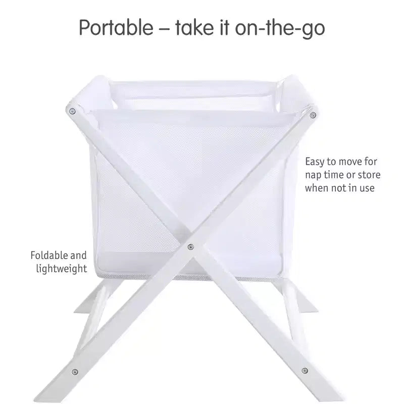 Culla portatile in mesh traspirante – Culla da comodino e da viaggio
