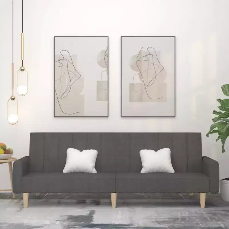 Divano letto a 2 posti con funzione letto