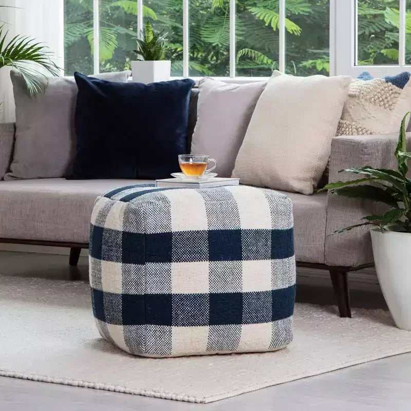 Pouf ottomano quadrato