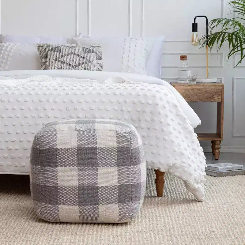 Pouf ottomano quadrato